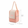 thumbnail image 3 of Insulated Lunch Bag | Lunch Bag with Shoulder Strap | Insulated Cooler Bag for Work and Picnic | Navy Portable Cooler Bag for Men and Women, 3 of 6