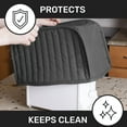 thumbnail image 5 of RITZ Two-Slice Toaster Kitchen Appliance Cover (APPLIANCE NOT INCLUDED), Graphite, 5 of 5