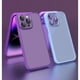 thumbnail image 2 of Funda Rígida De Lujo Mate Transparente Antihuellas Dactilares Compatible Para iPhone 11 12 13 14 Pro Max 14 Plus Cubierta A Prueba De Golpes Lente De Recubrimiento, 2 of 4