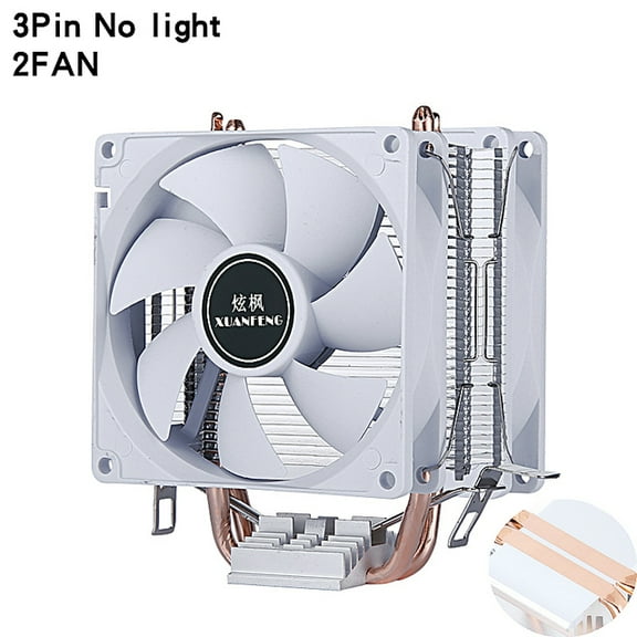 Computer Cooler Processor 2/4/6 Heat Pipe Air-cooled CPU Cooling Fan Installing LGA2011 x79 x99 E5 2066 115x 1200 1700 1366 AMD