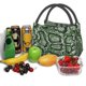 thumbnail image 3 of Disketp Green Snakeskin Bolsa Térmica Estampada, Bolsa Térmica Aislante para Almuerzo, Playa y Campamento, 3 of 6