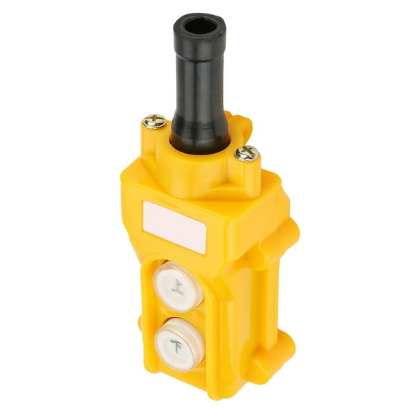Push Button Switch Control for Crane Hoist ABS Pendant Controller Conveninet to Use with One Hand Crane Hoist Control