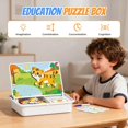 thumbnail image 3 of Magnetic Puzzle-Magnetic Face Toy,Multiple themes available Creative Magnetic Face & Outfit Game, Enhances Creativity And Learning Portable & Easy Storage, 3 of 8