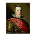 thumbnail image 2 of Posterazzi BALXIR146965LARGE Portrait of Philip IV in Armour Poster Print by Diego Velazquez - 24 x 36 in. - Large, 2 of 4