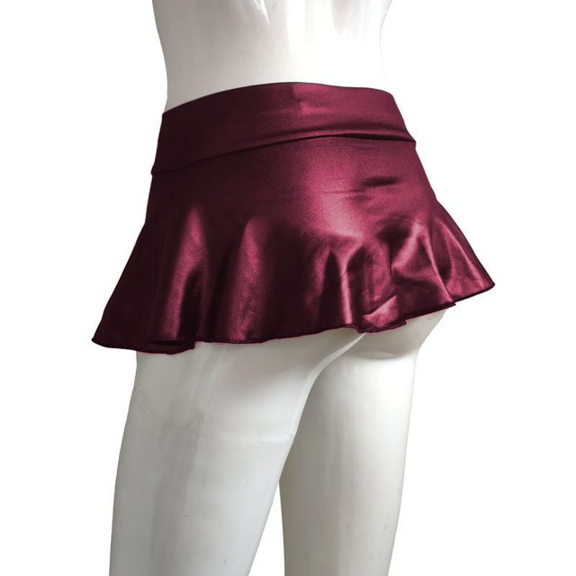 DondPO Jupes pour Femmes, Mini Jupe Mode Taille Haute Jupe Tutu Aguichant Costume de Performance Jupe Mini Robes d'Été, Robes Décontractées Robes pour Femmes Robe Rouge m