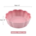 thumbnail image 3 of Qeeadeea Small Round Baking Dish Set Of 2, Round Ceramic Pie Plate, Colorful Ceramic Casserole Dish-Pink-15x15x5cm, 400ml, 3 of 7