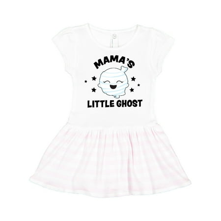 

Inktastic Cute Mama s Little Ghost with Stars Gift Toddler Girl Dress