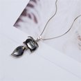 thumbnail image 4 of Collar colgante de Lowrie jinwen Cristal Oro Mujeres Niñas, 4 of 8