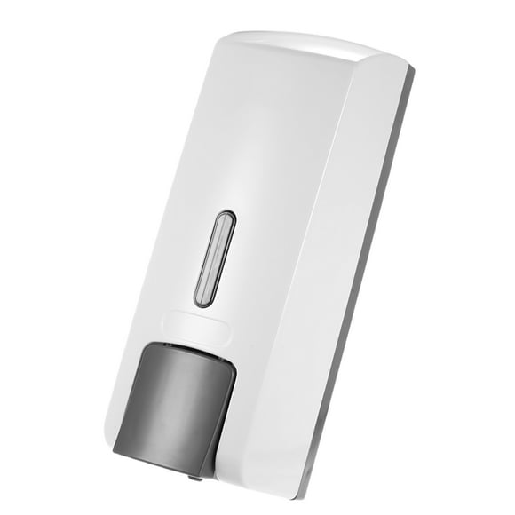 300ml Wall-mounted Single Bottle Manual Soap Dispenser Shampoo Box Rest Room Washroom Toilet Hand Washing Liquid Shampoo Shower Machine Liquid Soap Dispenser Soap Dispenser & Holder
