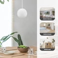 thumbnail image 4 of Shisuyan Glass Ceiling Light Fixtures Replacement Shade Pendant Light Glass Lamp Shade, 4 of 9