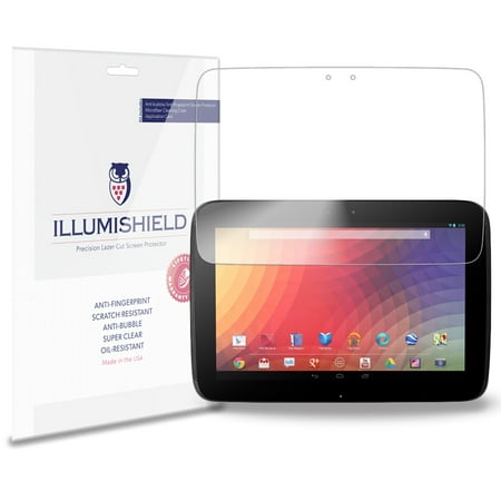 iLLumiShield HD Screen Protector w Anti-Bubble/Print 2x for Google Nexus