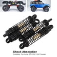 thumbnail image 3 of , Lightweight 4pcs 43mm Aluminum Threaded Shock Absorbor For Axial SCX24 1/24 Crawler, 3 of 7
