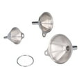 thumbnail image 3 of Embudos de Acero inoxidable NikouMX 3 piezas para cocina, 3 of 8