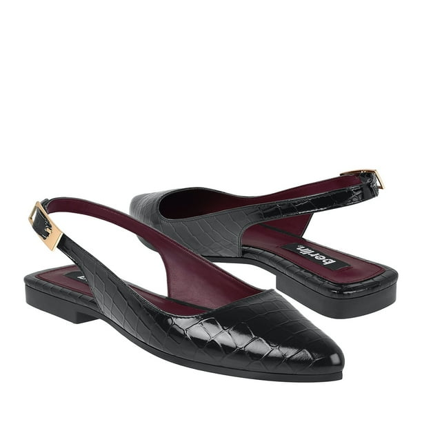 ZAPATOS CASUALES BERLIN MUJER 803805-1 CHAROL NEGRO
