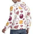thumbnail image 3 of Hoodies for Men - Onion garlic funny Long Sleeve Comfrt Men'S Fashion Hoodies & Sweatshirts, Sweatshirts for Men Hoodies Pullover Clothing Clothes with Pouch, 3 of 7