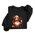 thumbnail image 4 of Chandails d'Hiver Grande Taille Automne pour Femmes Imprimé Mode Halloween Décontracté Confortable Sweat à Capuche Amusant Noir TG, 4 of 6
