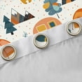 thumbnail image 4 of Erosebridal Happy Camping Black Out Curtains For Camper Gifts,Cartoon RV Rustic Country Style Curtains Pack of 2 (42x63 Each) For Boys Kids, 4 of 7
