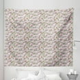 thumbnail image 1 of Magnolia Tapestry, Exotic Floral Tree Burst into Magnolias Watercolor Style Pattern, Fabric Wall Hanging Decor for Bedroom Living Room Dorm, 5 Sizes, Grey Pale Pink and Brown, by Ambesonne, 1 of 1