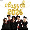 thumbnail image 6 of KatchOn, Gold Class of 2026 Balloons Banner - Script, 16 Inch | 2026 Balloons Graduation, Graduation Decorations 2026 | Class of 2026, Grad Decorations, 6 of 8