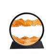 thumbnail image 2 of Moving Sand Art Picture Hourglass Decor, Plastic Dynamic Sandscape Ornament for Wine Cabinet, Office Desk, Home and Office Decor, Calming Stress Relief, 2 of 7