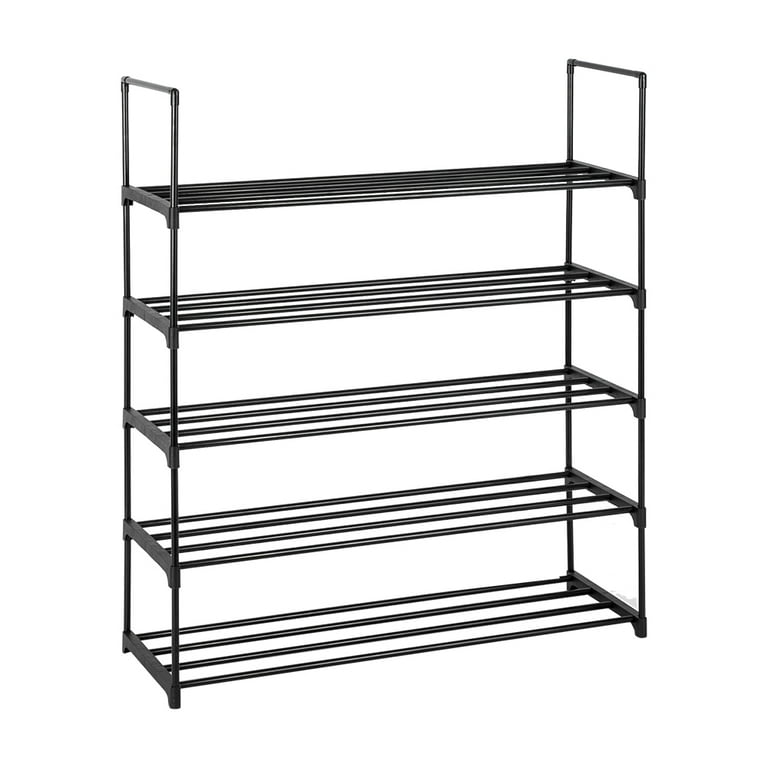 Gowinsee 10 Tiers Shoe Rack Organizer, 39L Metal Shoe Storage