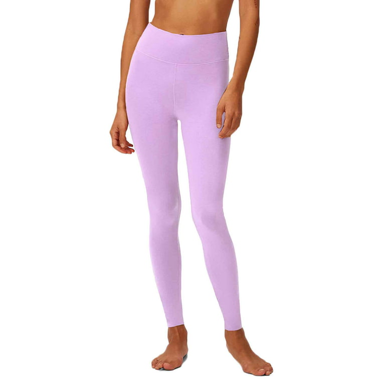 CrazyJune High Waist Yoga Pants, Silky Smooth Basic Workout