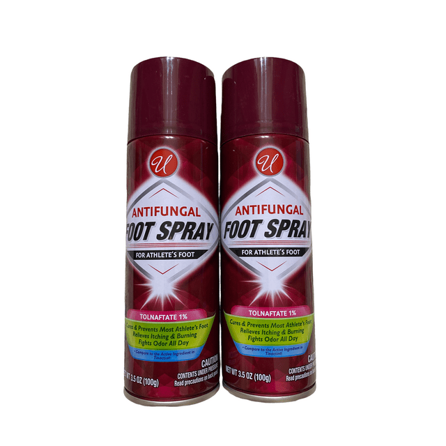 Antifungal Foot Spray for Athlete’s Foot Tolnaftate 1, 3.5 oz Each