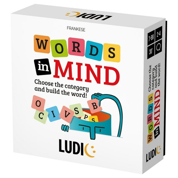 Ludic Words in Mind Educational Toys for ages 7-99 Years Old