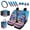 Beach Turtle Decoration, variant on Eheartsgir 15 PCS Mandala Frog Car Seat Protector Kit, Soft Front Rear Seat Covers, Steering Wheel Cover, Seat Belt Pads, Cup Coasters, Suitable for SUV Truck Daily Use