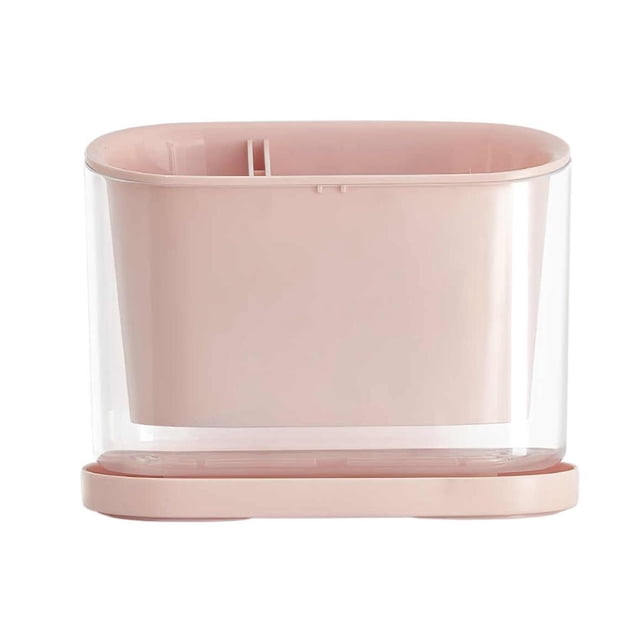 Soporte Para Cubiertos De 3 Compartimentos Con Bandeja De Drenaje, Organizador De Secado De Utensilios Desmontable, Soporte Para Cubiertos De Comedor Para El Hogar, Cocina, Restaurante Scienceny HA027602-02