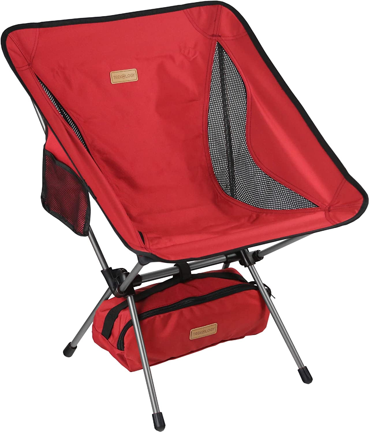 Hiking Picnic Camp Compact Ultralight Folding Backpacking Chairs Trekology YIZI GO Portable Camping Chair Small Collapsible Foldable Packable Lightweight Backpack Chair in a Bag for Outdoor