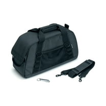 Kuryakyn 5202 Insulated Motorcycle Saddlebag Cooler Bag with Bottle Opener: Holds 18 Cans or 12 Bottles, Black, Pack of 1