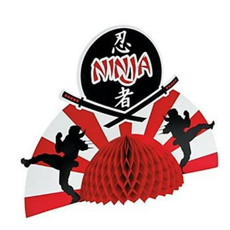 Ninja Warrior Centerpiece Decoration (Each) - Party Supplies