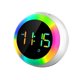 thumbnail image 1 of Reloj despertador infantil, con doble alarma, luz nocturna de brillo ajustable, activado por voz, reloj despertador para niños., 1 of 5