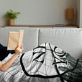thumbnail image 3 of NYC Soft Flannel Fleece Blanket, Cityscape NYC Big Apple I Love New York City View Manhattan Brooklyn Modern, Cozy Plush for Indoor and Outdoor Use, 70" x 90", Grey Dark Grey Black, by Ambesonne, 3 of 5