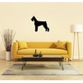 thumbnail image 2 of Giant Schnauzer Dog Silhouette - Beautiful Solid Steel Home Decor Decorative Accent Metal Art Wall Sign, 2 of 3