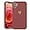 Red, variant on for iPhone 12 Case Cute Slim Shockproof Phone Case with Wireless Charging Support and Protection, Black
