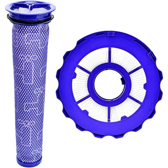 Replacement Kit Pre & Post Motor HEPA Filter for Dyson DC40 Light/Slim Ball Animal Multi Floor Origin and Total Vacuum Cleaner Part # 923587-02, 922676-01