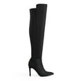 thumbnail image 2 of DREAM PAIRS Women's Over The Knee Thigh High Boots Long Stretch Pointed Toe Stiletto High Heels Fall Sexy Boots, 2 of 4