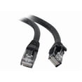 thumbnail image 1 of C2G 6ft Cat5e Ethernet Cable - Snagless Unshielded (UTP) - Black - Patch cable - RJ-45 (M) to RJ-45 (M) - 6 ft - UTP - CAT 5e - molded, snagless, stranded - black, 1 of 5