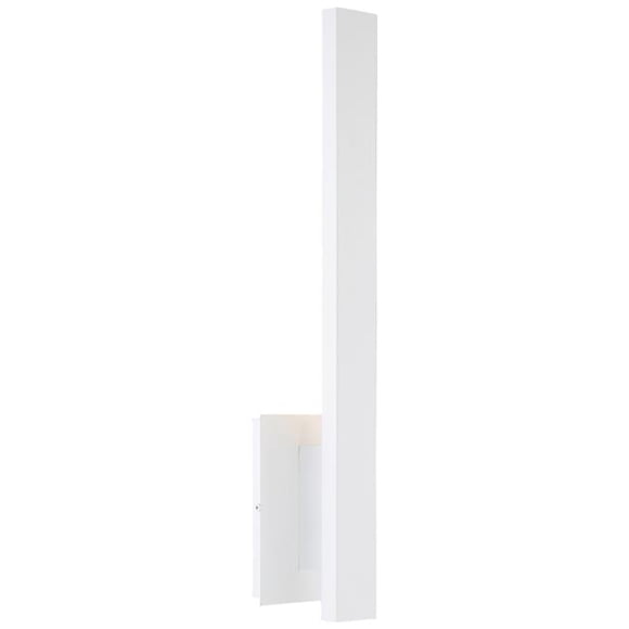 Access Lighting 62160LEDD-WH-ACR Haus 5 in. Blanc ADA Applique Murale LED Blanc Mat&44; Lentille Acrylique