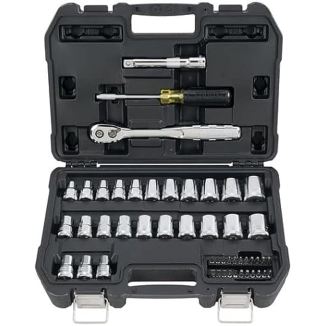 Juego de herramientas DEWALT Mechanics, 49 piezas, 1/2" Drive (DWMT45049)