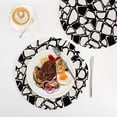 thumbnail image 4 of Trivets for Hot Dishes 15 Inches Hot Pads 3 Pcs Heat Resistant Mats for Countertop Polyester Cord Braiding Durable and Absorbent，Applicable to Kitchen Decor Simple Design, 4 of 6