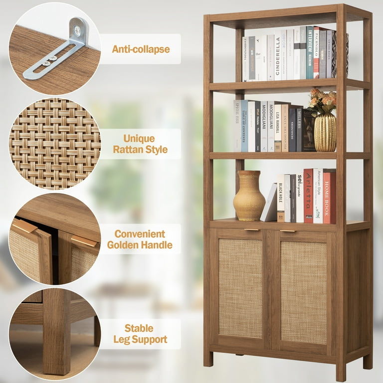Farmhouse 2024 bookshelf walmart