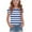 Dark Blue, variant on YABCSAZ Girls Summer Outfits Color Block Short Sleeve Tops Loose Fit Active Tee Shirts Kids Casual T-Shirts Blouses Striped Shirts Tops Baby Clothes Size 5 T
