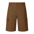 thumbnail image 6 of Men's Lightweight Casual Summer Shorts, Breathable Outdoor Relaxed Fit Bottoms,Coffee,L, 6 of 9