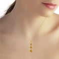 thumbnail image 2 of Galaxy Gold 14K Solid Gold Natural Citrine Pendant Necklace for Women - Yellow Gold Fine Jewelry, 2 of 2