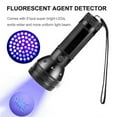 thumbnail image 3 of UV Flashlight Black Light, 51 LED 395 nM Ultraviolet Blacklight Detector for Dog Urine, Pet Stains and Bed Bug, 3 of 9