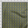 thumbnail image 3 of oneOone Organic Cotton Poplin Twill Fabric Leaves & Floral Block Print Sewing Fabric BTY 42 Inch Wide, 3 of 4