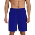 thumbnail image 3 of Lsque Navy Mens Sleep Pajama Shorts,Short Pajama Pants, Cotton Ultra-Soft Knit-XX-Large, 3 of 9